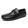 Summer Business Casual Shoes Men Fashion Men Shoes Black Leather Loafers Men Moccasins Slip On Men's Flats Male Driving Shoes