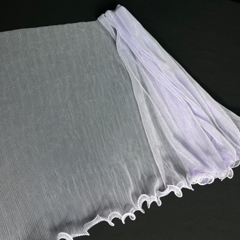 Christmas Tree Mesh Wavy Pleated Lace Fabric for Styling Clothing Decoration Fabrics By The Meter Diy Sewing Material Cloth