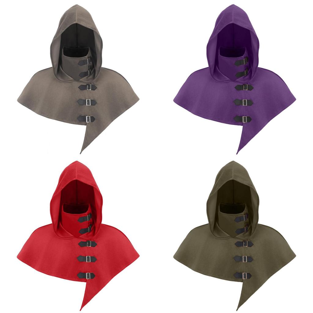 Wizard Cloak Cosplay Costume With Faux Suede Fabric For Cosplay Events
