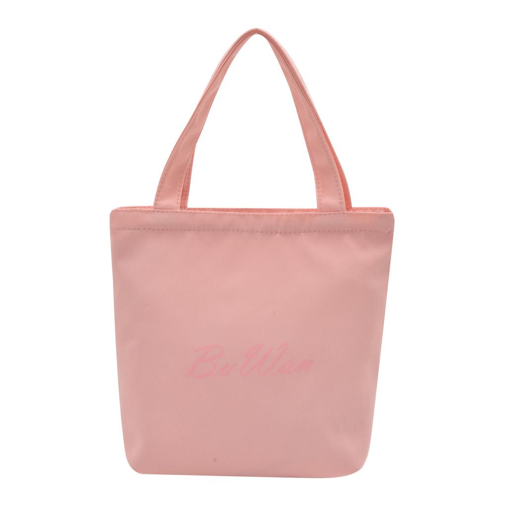 Simple Style Nylon Cropped Handbag With Phone Pocket For Outings And Travel