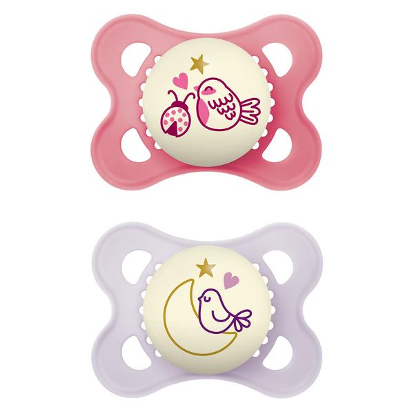 MAM 850691 Original Night 2-6 Planet Love girl soother