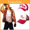 Fatal Fury Terry Bogard-serien broderet bomuldsbaseballkasket til fritidsbrug