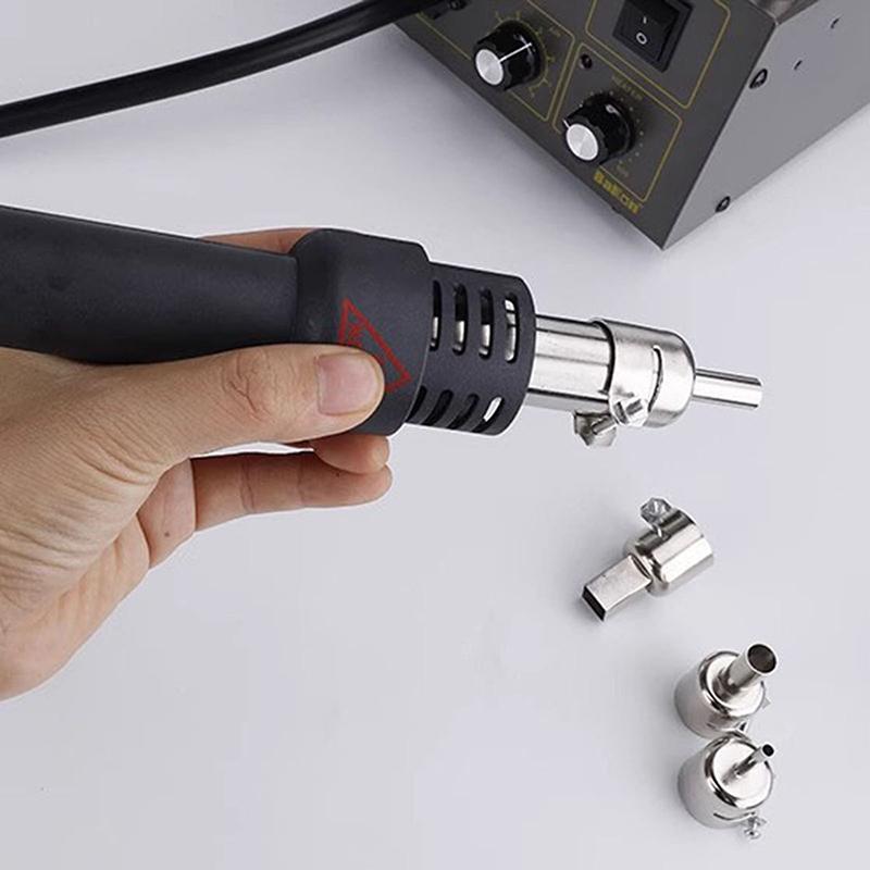1/6pcs Universal 3/4/5/6/7/8MM BGA 850 Series Hot Air Nozzle Extension Elbow Desoldering Station With Nozzle