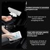 For Tesla Model 3/Y/S/X Car Tissue Box Silicone Seat Back Hanging Holder with Fix Strap for Model 3+ Model Y Juniper Cybertruck