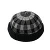 Polka Dot Melon Skin Hat Brimless Painter Hat Personalized Knitted Beanies Cap  Men