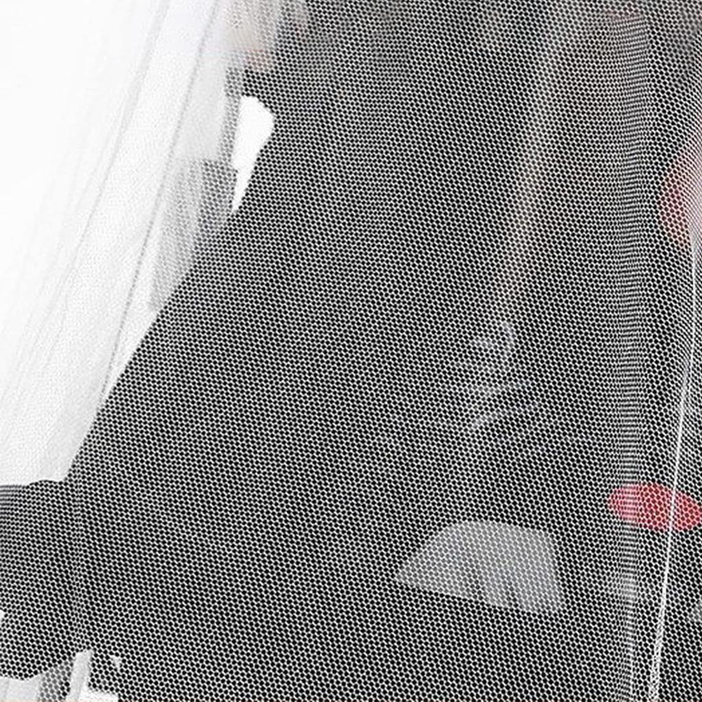 Stroller Mosquito Insect Repellent Sunshade Net for Twins and Pollen Easy Heatstroke Outdoor Outings Net, Doubles, High-Density Mesh, Foldable,