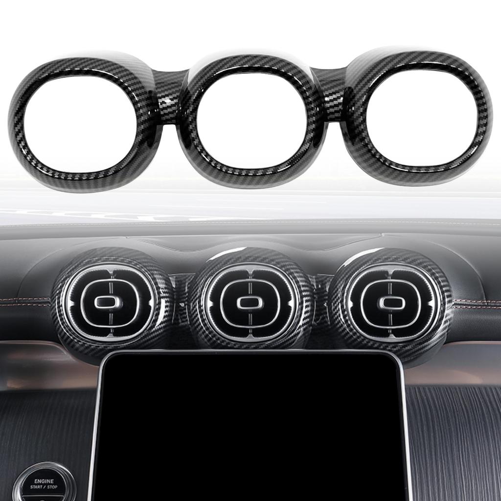 RHD! LHD! For Mercedes-Benz GLC X254 C254 -2024 Car Accessories ABS Interior Air Vent Outlet Cover