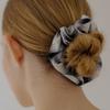 HAS HLD022 Flannel Checks Scrunchie