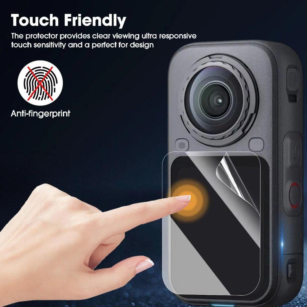 1/3/5Pcs HD Protective Films Camera Screen Cover for Insta360 X6 Action Camera Accessories