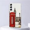 London United Kingdom England Flag Soft Case For Samsung Galaxy S22 S21 Ultra S20 FE S10 Plus Phone Cover S9 S8 + S10E S7 Edge S