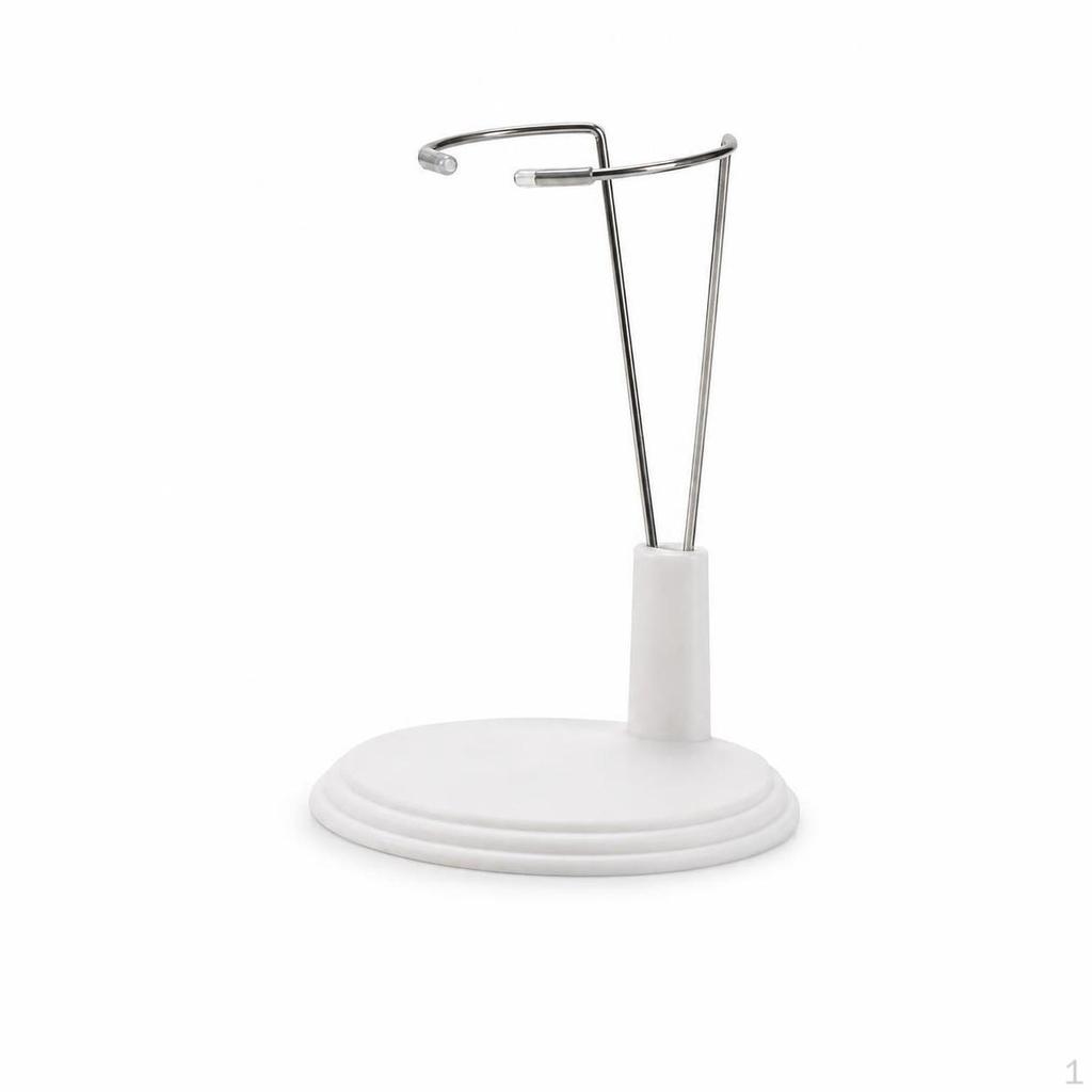 Labu 4th Gen Doll Stand for 20cm Cotton Dolls, Clothes, Shoes, and Accessories Medium Black