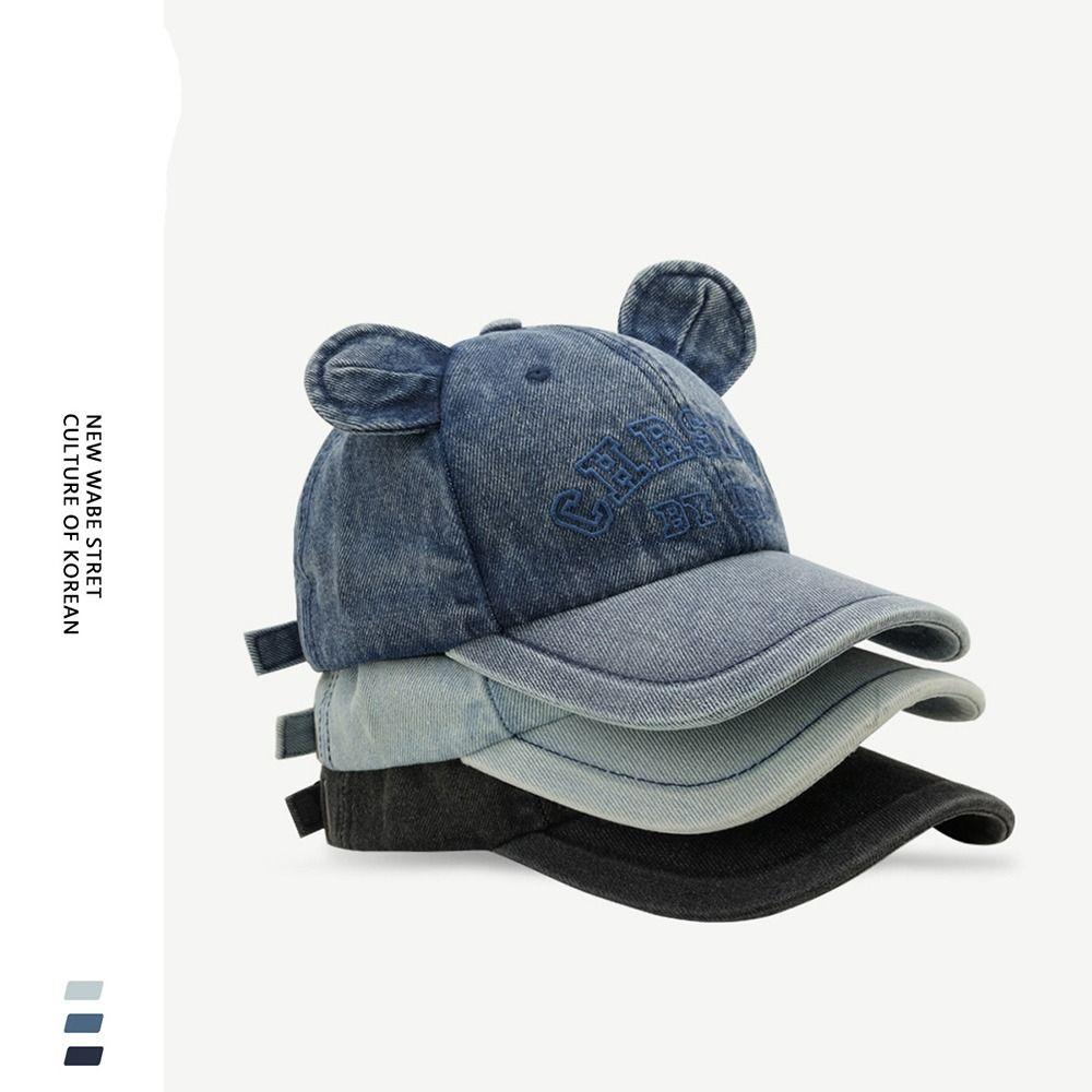 

Bear Female Caps Hip Hop Tennis Hat Leisure Baseball Cap