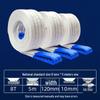 White Flat Lifting Sling -  2, 3, 5 Ton Capacities - Industrial Crane Fabric Hoist Rope