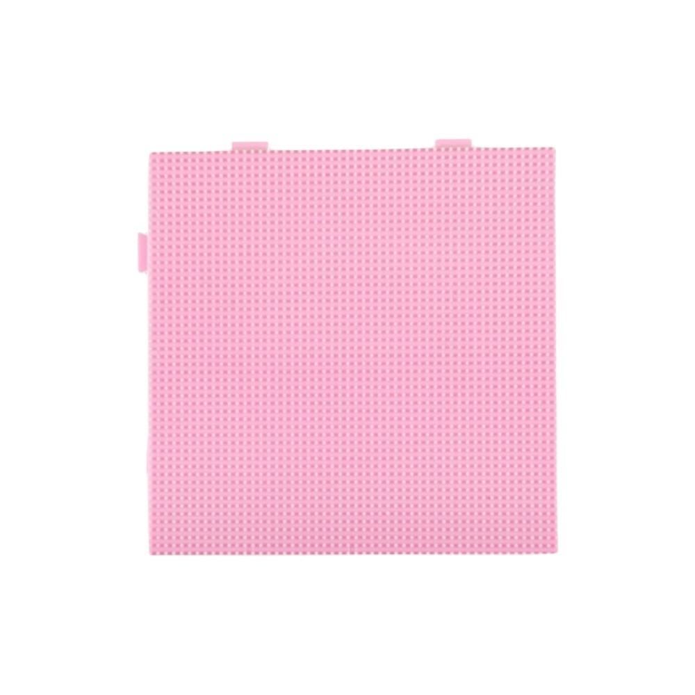 

DIY Fuse Beads Pegboards Heat Resistant Melting Beads Boards Perler Beads Boards Craft Supplies розовый