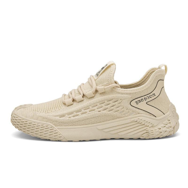 Men's Shoes New Summer Breathable Casual Sports Net Shoes Running Soft-soled Fly-woven Mesh Lightweight Trendy Shoes