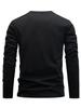 Neues Herren-Langarm-T-Shirt für Frühling und Herbst mit Streetwear-Mode und Komfort, bedruckt mit Buchstabenmuster
