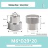 Hongkangming Stainless Steel Knurled Hand-Twist Nut for M3-M12.