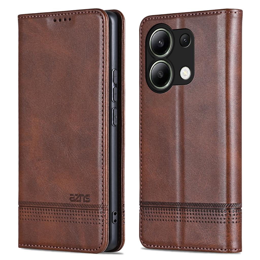 AZNS For Xiaomi Redmi Note 13 4G Wallet Case Leather Phone Cover   Supplier