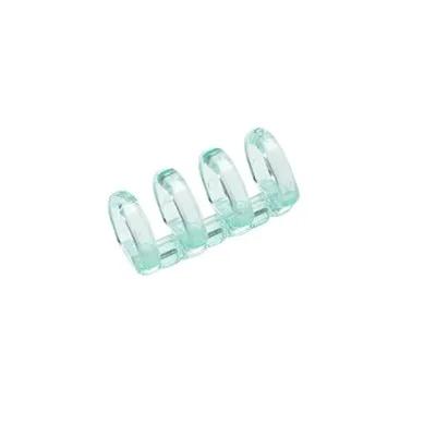 

50pcs self-made coil, detachable and bound into a book, artifact binding clip,Macaron color 4-pole loose leaf clasp,