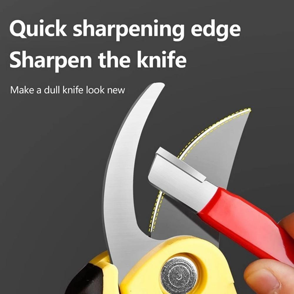 10PCS Professional Sharpeners Scissors Sharpener Diamond Ceramic Sharpening Stone for All Blades Including Garden Shears