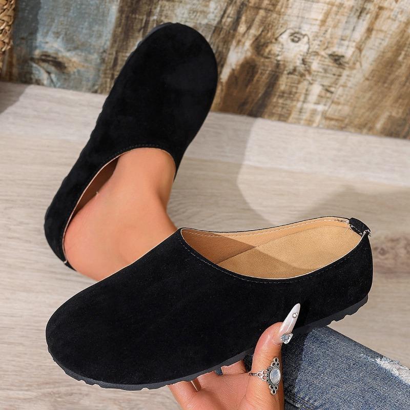 

Large Size Women’s Closed-Toe Birkenstock Style Slip-On Clogs, Thick Sole Casual Shoes 36