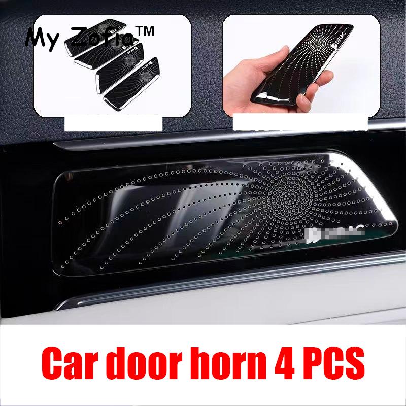 For BYD Seal U Sealion 6 Song Plus 2024 2025 Speaker Cover Stainless Steel Door Audio Interior Patch Audio Decorative Frame