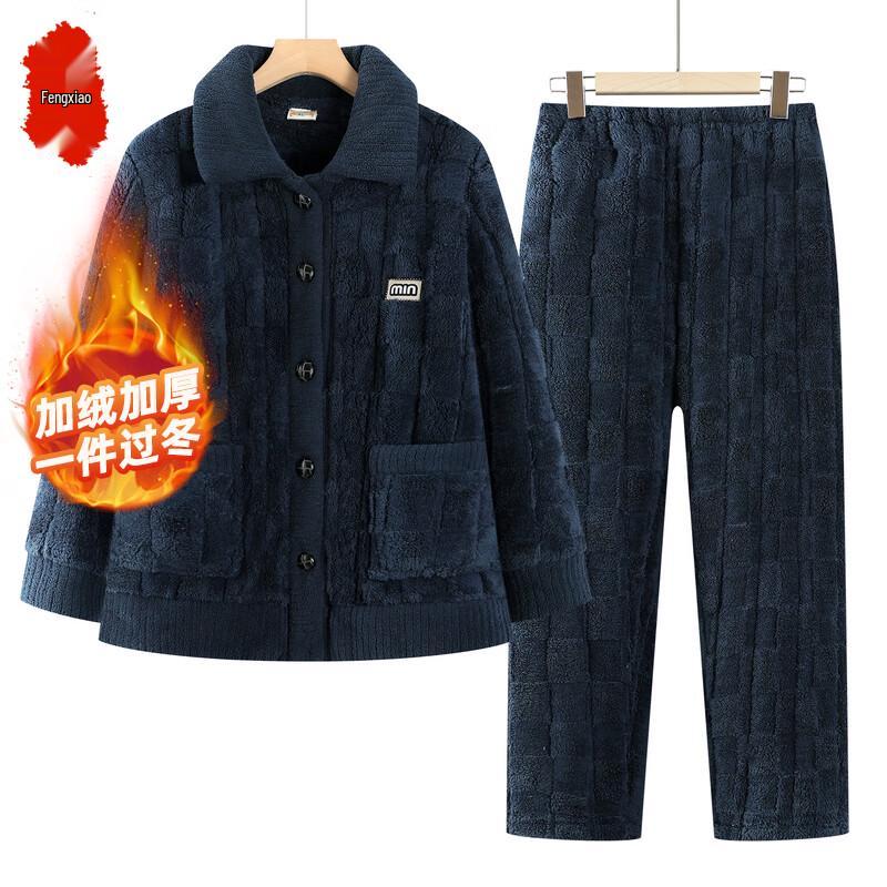 

Фэнсяо Осенне-зимний комфортный комплект для пожилых женщин 3XL