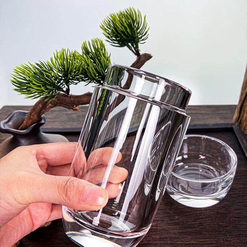 Natural Mineral Crystal Tea Cup with Lid