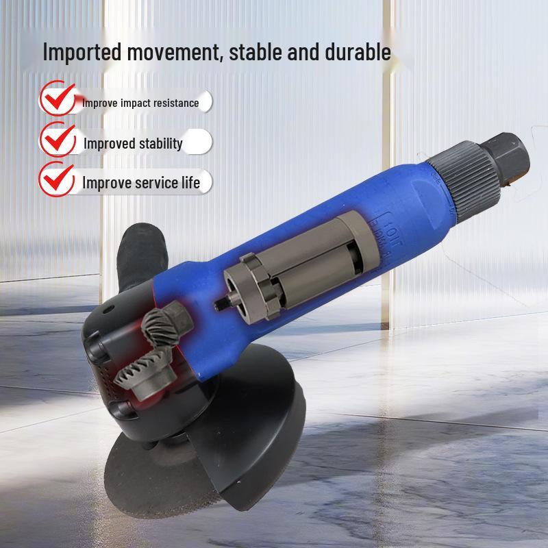 Gaobao 4" Pneumatic Angle Grinder & Polisher: 100mm Air-Powered Industrial-Grade Sander & Grinding Wheel Machine