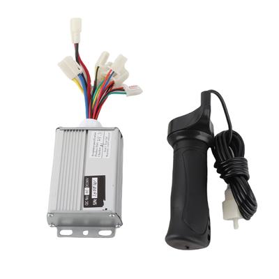 בקר 36V 1000W עם קיט ידית מצערת רגילה עם חוט ארוך, אביזר לאופניים חשמליים