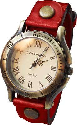 Leder, das sich bei Allergien verändert Uhr Uhr Antike Uhr M [Little Magic] [Japanische Zeit] [Japanisches Uhrwerk] [Metallkompatibel] Herren Damen