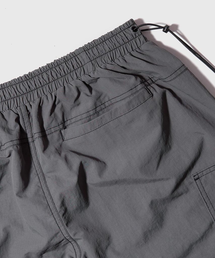 WMC Ripstop Zipper Cargo Pants_Charcoal Grey