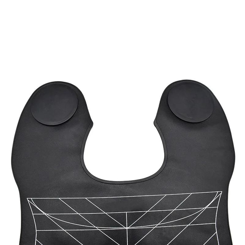 1PC Apron For Hairdresser Cape Waterproof Hair Coloring Wraps Barber Shoulder Pads Black Hair Dyeing Haircut Apron For Salon
