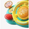 Baby Electric Simulate Driving Car Copilot Steering Wheel Early Educational Stroller Driving Musical Toys for 0-36months Toddler