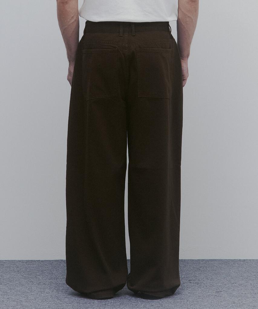 ANDAGAIN Big Boy Pants (Brown)