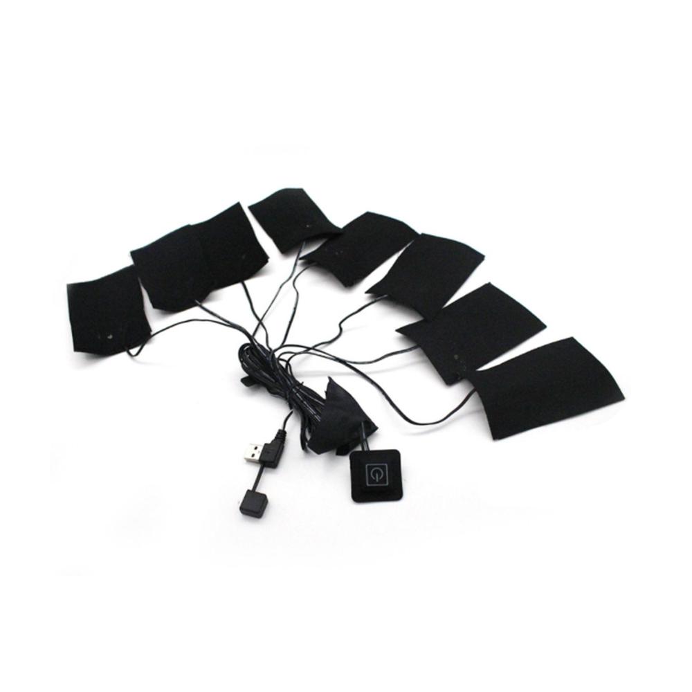 Fibra de Carbon Cald Iarnă Covoraș Încălzit Încălzire Rapidă pentru Spate și Umeri Pânză Paduri Încălzitoare Pad Încălzitor