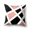 Polyester Pillow Case Automobile Decoration Home Printed Pillow Case Automobile Sofa Simple Waist Cushion Cover