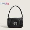 Cozy Up Handheld Steamed Rolls Bag Delicate Small People Shoulder Bag Lingge Underarm Bag Female