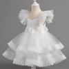 Little Girl's Puffy Princess Dress - Wedding, Birthday, Piano Performance Summer Outfit