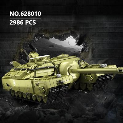 2986 Teile T28 Schwerer Panzer Bausteine Set Modell Zweiter Weltkrieg Militär Großes Moc Panzer Baukit Konstruktion Erwachsenen Spielzeug Für Jungen Geschenk