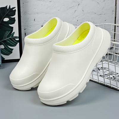 Unisex Kitchen Shoes Professional Chef Clogs Oil-Proof Doctor Nurse Shoes High Quality Garden Clogs Waterproof  for Pet Workers