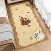 Bedside Carpet, Bedroom Girls' Bedside Carpet Room Insulation Dirt Resistant Bay Window Mat