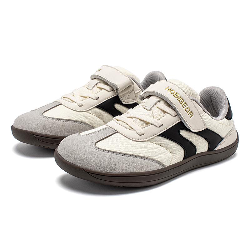 

Happy Bear Kids Wide-Toe Spring & Autumn Sneakers for Boys & Girls - Campus & Outdoor Training Shoes 36 чорний/бежевий