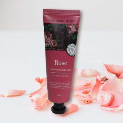 THE HERB STORY Zeer hydraterende handcrème Roos 50ml