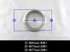 BRIGHTZ Stainless Steel Muffler Flange 77 81 Coupling V-Band 77 81 [MUF-JOI-017-4PC]