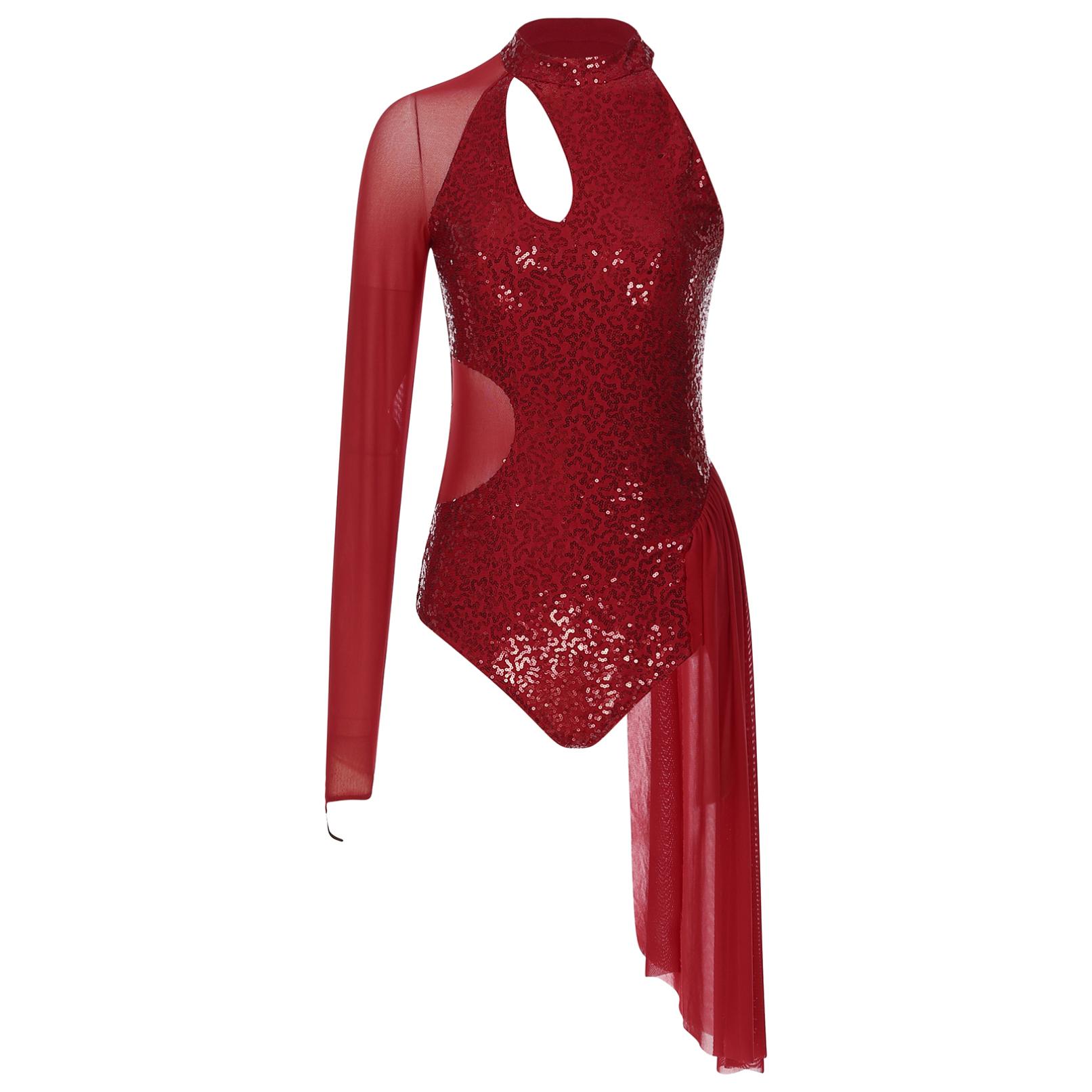 Hansber Robes De Patinage Artistique Femmes Patins À
