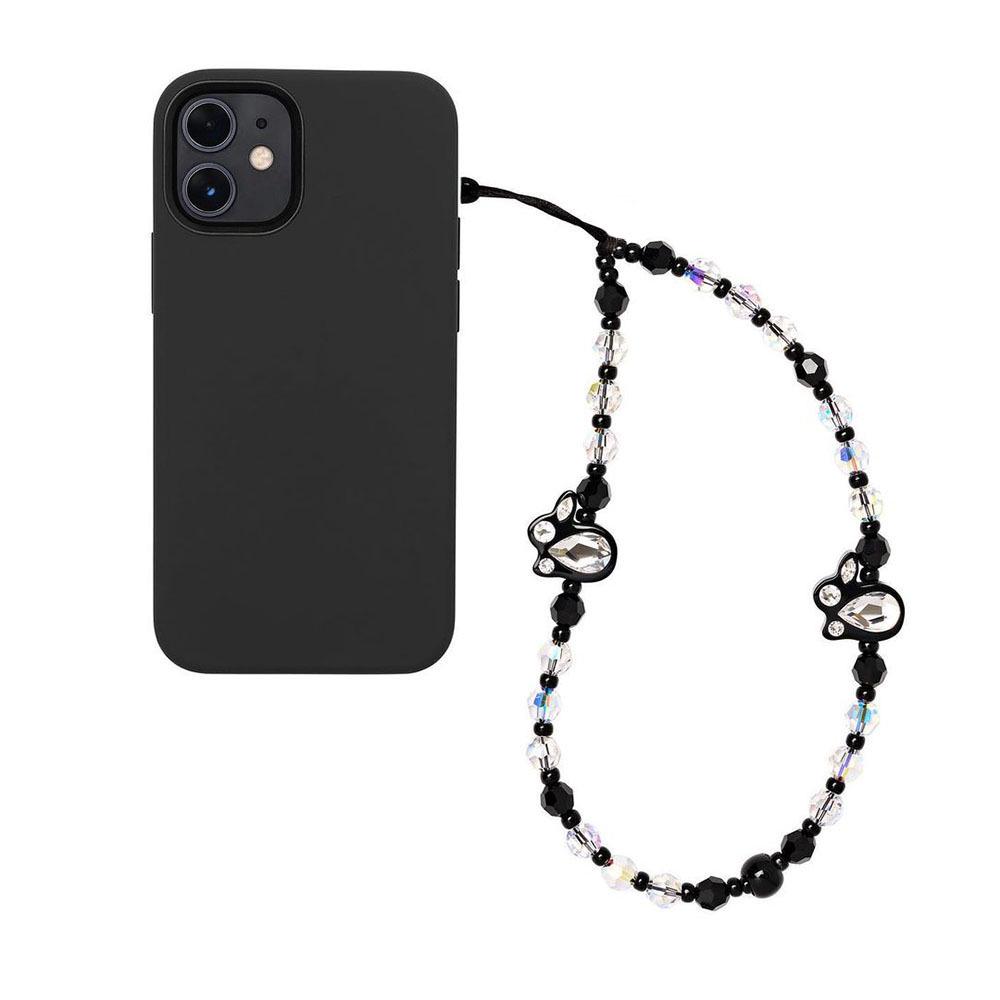 

KKBEAD Стильный кролик Кристальная цепочка для телефона Лаanyard для девочек