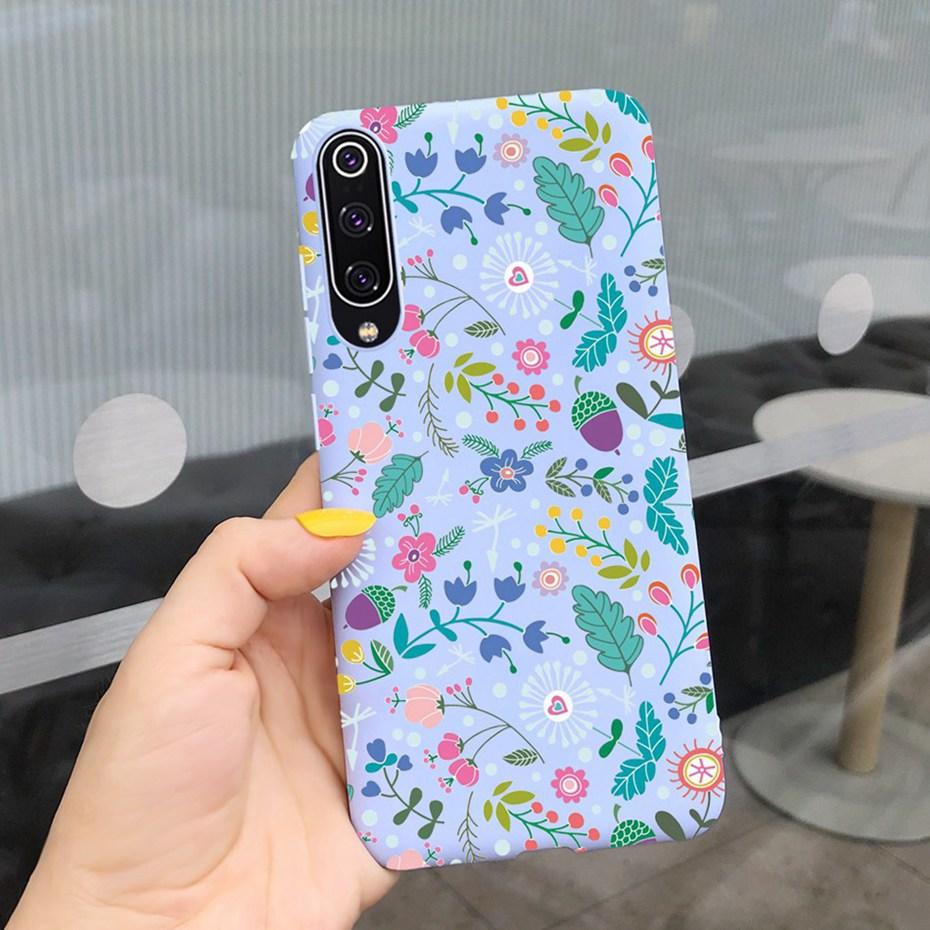 Phone Case For Xiaomi Mi 9 Lite Case Cute Silicone Back Cover For Xiaomi Mi 9 SE Mi9 9SE Mi9lite Phone Shell Soft TPU Bumper