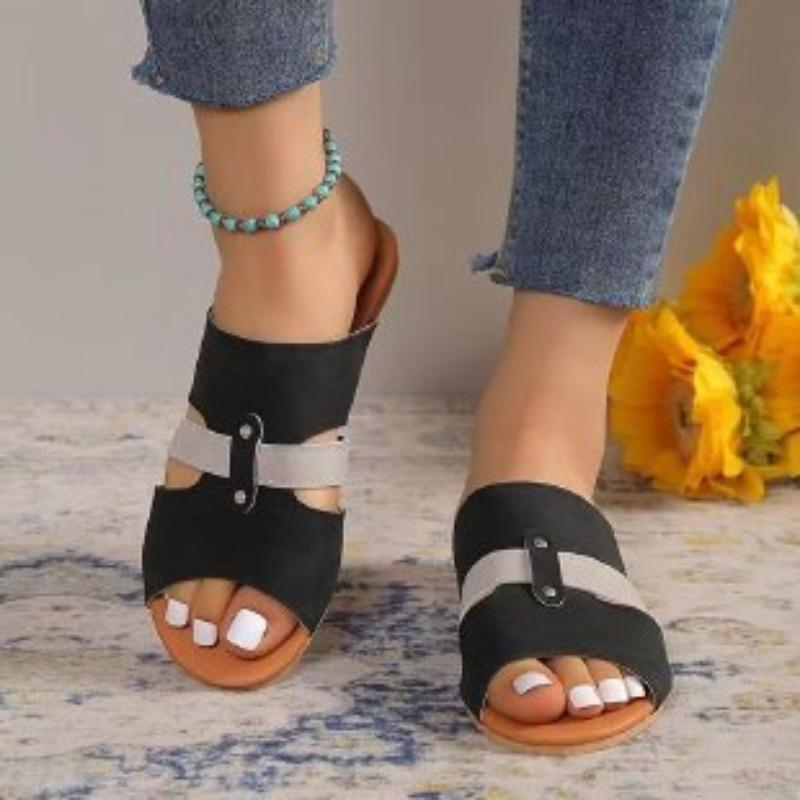 

Slippers spring new women s shoes large size women s sandals flat slippers women 36