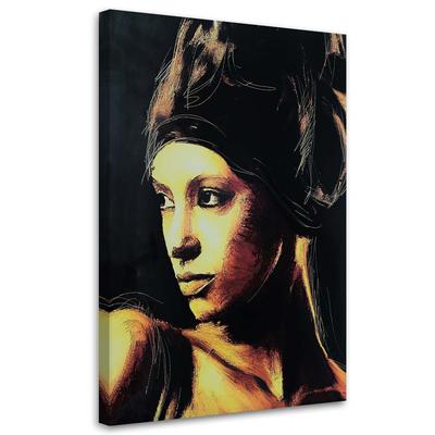 Canvas Print African Woman Brown